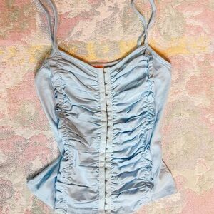 Ruffled Corset Top S/M